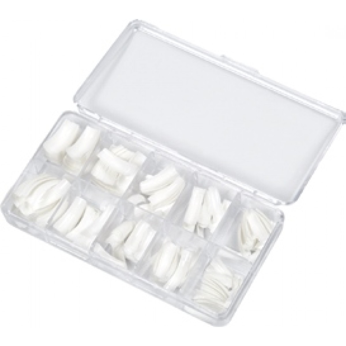 Νύχια Γαλλικό με Κούρμπα 250τμχ